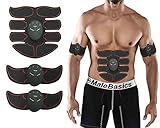 Abs Trainer Muscle Toner Belt EMS Training the Body Ultimate Abs Stimulator For Abdomen/Arm/Leg ; Workout Portable Home/Office Workout Equipment Support Men&Women