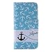 Produktbild Nancen Samsung Galaxy S5 / SM-G900F (5,1 Zoll) Handy Lederhülle, Flip Case Wallet Cover with Stand Function, Folio Bookstyle Handytasche Soft Silikon Bunte Muster Tasche PU Leder Slim Shell Handyhülle.