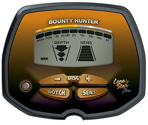 Bounty Hunter Lone Star Pro Metalldetektor Metallsuchgerät mit 9-Segment-Zielobjekt-Identifizierung - 2