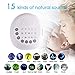 Produktbild HS-ZM-02 Schlafhilfe, White Noise Machine zum Schlafen und Entspannen, Babyschlaf-Alarm für Erwachsene, Büro-USB-Abschaltautomatik, elektronische Schlafhilfe