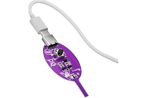 Inductor Tester Fault Detection Tool, Electronic Circuit Board Inductance Detector with LED Indicator and Type C Port, for PC Phone Motherboard Repair Technician Maintenance