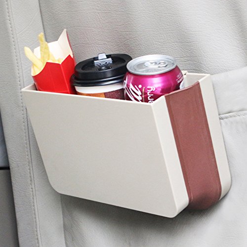 Preisvergleich Produktbild COFIT Zusammenklappbar Rückenlehnentasche / Abfalleimer für Auto Beige