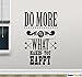 Produktbild DO MORE WHAT MAKES U HAPPY 60x80 Wandtattoo Aufkleber Decal von SUPERSTICKI® aus Hochleistungsfolie für alle glatten Flächen UV und Waschanlagenfest Profi Qualität