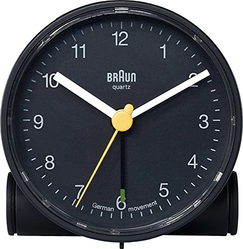 Braun Quarzwecker analog, schwarz BNC001BKBK - 2