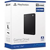 Seagate Game Drive for PS4 and PS5, 2TB, Portable External Hard Drive, Compatible with PS4 and PS5 (STGD2000200)