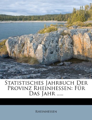 Statistisches Jahrbuch der Provinz Rheinhessen für das Jahr 1824