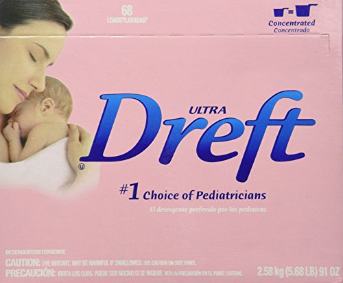 Dreft Ultra Baby Powder Detergent 68 Loads 91 Oz