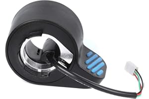 KIMISS Scooter Elettrico Universale, Accessorio Acceleratore per Acceleratore Elettrico Acceleratore Lexgo Ninebot Ninebot ES1 ES2 ES3 ES4 Nero