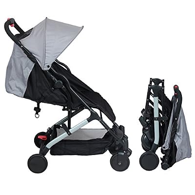 Bambikid By Bambisol Poussette bébé compacte naissance YUKO (Grise)