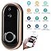 Price comparison product image FJLOVE WiFi Smart Video Doorbell Camera 1080P HD Wireless Home Security Doorbell Camera with for iOS Android Google