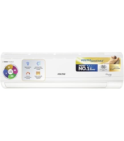 Voltas 183CYA Split AC (1.5 Ton 3 Star Rating White Copper