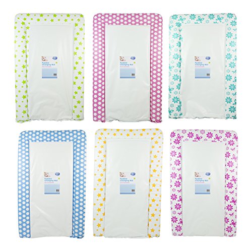 First Steps Baby Padded Changing Mat (6 Assorted Designs)
