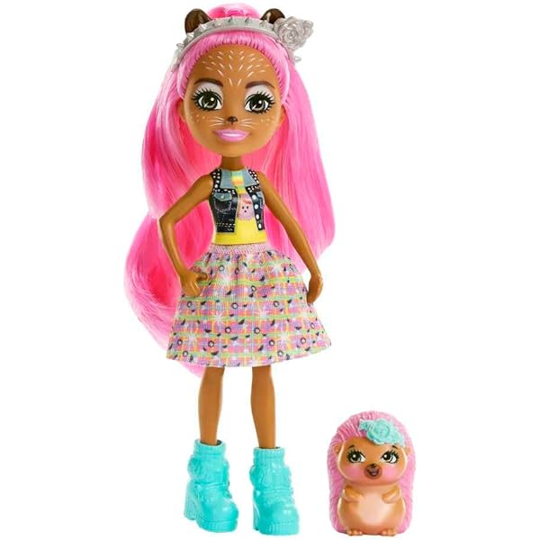Enchantimals – Muñeca Gillian Giraffe Y Su Mascota Paul - Juguetesland