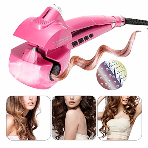 lockenstab, LuckyFine lcd salon automatische haar curling / lockenwickler / automatischer lockenstab / lockendreher automatisch /keramik welle /locken curler /styler automatische Wickler - 2