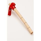 Eltos Edoni Saplı Keser, 40 cm Ahşap Saplı, Kalın U&ccedil;lu, D&ouml;k&uuml;m Başlıklı, Ergonomik Tasarımlı, Dayanıklı El Aleti, Marangozluk 
