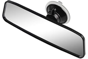 LMYDIDO Interior Car Mirror Universal Interior Rear View Mirror Suction Rearview Mirror Replacement Rear View Mirror 240 X 65mm