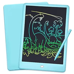 Proffisy LCD Writing Tablet Pad 10 Inch Vivid Colorful Screen Drawing Pad, Reusable Drawing Tablets, Educational and Learning Toys for 3 4 5 6 7 8 Year Old Boys and Girls
