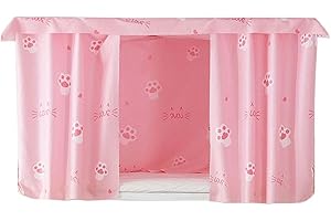 Fancy Pumpkin Cama con Dosel Elegante Cortinas Cama con litera Dormitorio de Estudiante Tela de sombreado para Cama Individual, C-02