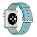 Produktbild Apple Watch Band, Finest Woven Nylon Replacement Wrist Band Strap with Classic Buckle for Apple Watch Series 2 and series 1 - Aqua 38mm