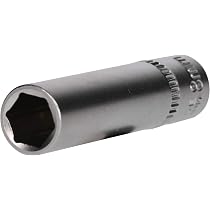 Douille 6 Pans 1/2 BRILLIANT TOOLS 24mm - Acier Chrome Vanadium, Norme DIN - BT022815