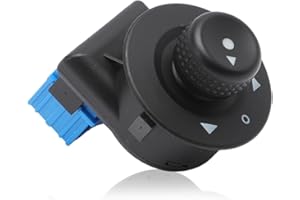 MangWany Bouton de Réglage de Rétroviseur électrique Compatible avec Berlingo C2 C3 I C6 C-ELYSEE XSARA PICASSO 1007 PARTNER 1855.26