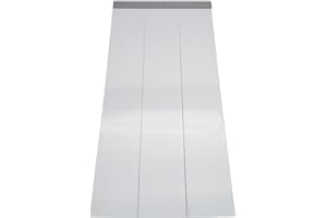 Zettl GmbH Cortina de Lamas para Animales pequeños, AxH 30x40cm. Cortina de Tiras de PVC para perreras, gateras, establos, Aberturas en el cobertizo del jardín, en el Taller