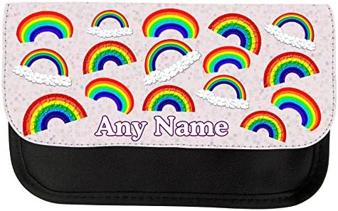 PERSONALISED RAINBOWS PRINT PENCIL CASE