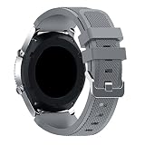 Gear S3 Frontier/Classic Armbanduhr Band, pinhen Soft Silikon Ersatz Sport Gurt für Samsung Gear S3 Frontier/S3 Classic