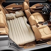 Stvin Travel Bed CarAir Mattress Car Driving Shock CarBeds with Pump (Mutlicolor)