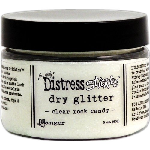Ranger Tim Holtz Distress Stickles Rock Candy Bastelglitzer, klar