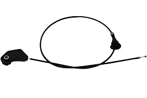 Takpart 51238176595 - Cuerda para capó de motor, sistema de desbloqueo de capó, tracción de suelo, puerta frontal