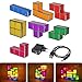 Produktbild Mogoi tetris lampe, DIY Tetris Night Light 7 Farben stapelbare Puzzles 7 Stück LED-Induktion Verriegelungs Lampe 3D-Spielzeug Ideales Geschenk für die Wohndekoration (1)