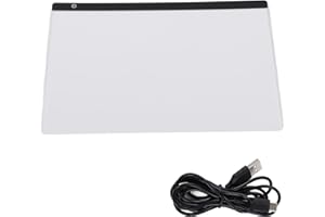 EIMSOAH LED Light Pad, A2 Light Drawing Tracing Pad with 3 Level Brightness Adjustment, Eye Protection LED Drawing Copy Board, for Sketch Copying
