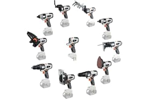 GENERIC 10 in 1 Woodworking Power Tool Combo Kit - Impact Drill, Electric Wrench, Circular Saw, and More - Complete DIY Set for Home Projects