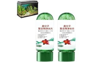 MCILUYAIIO Puissant comprimé de Purification de l'eau pour Aquarium, comprimés de Purification de l'eau pour Aquarium, comprimés de Nettoyage de l'eau pour Aquarium, nettoyant pour Aquarium (2)