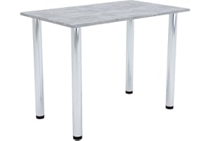 AKKE Tavolo da Pranzo Cucina Gambe Cromate