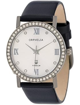Orphelia Damen-Armbanduhr Provence Analog Quarz Leder