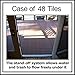 Produktbild Box von 48 Fliesen je EASYLINK Deck Tile ist 30,5 x 30,5 cm 3. Generation Quick & Easy oder Outdoor-Bodenbelag für alle harten