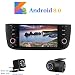Produktbild Android 8.0 Car Autoradio, Hi-azul In-dash 1 Din 6,2 Zoll 8-Core 64Bit RAM 4G ROM 32G Car Radio Autonavigation Kopfeinheit Car Audio mit 1024 * 600 Multitouch-Bildschirm für Fiat Grande Punto/ Fiat Linea Unterstützen Lenkradkontrolle, RDS Radio Tuner (mit Rückfahrkamera und DVR)