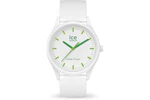 Ice-Watch - ICE solar power Nature - Montre blanche avec bracelet en silicone
