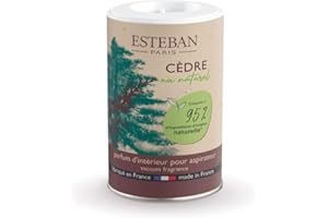 ESTEBAN Polvo perfumado Cedro natural para aspiradora