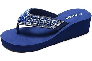 JOMIX Infradito Donna Eleganti Ciabatte Zeppa Casa Mare Piscina