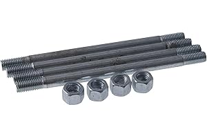 2EXTREME Lot de 4 boulons cylindriques avec écrous M7 110 mm pour MBK Sorriso 50, Stunt 50, REX Escape 50, Scooter 50