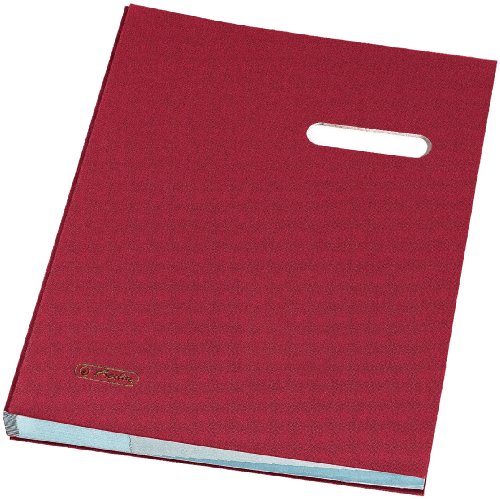 Preisvergleich Produktbild Herlitz 10839736 Unterschriftenmappe A4 PP rot 20 Fächer