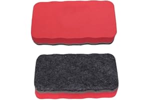 RIVA OFFICE Borrador magnético ultraligero rojo para pizarras blancas Riva