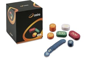 CAYRO Boîte de 100 jetons Casino