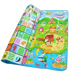 LUXOR Baby Play Mat, Double-Sided Non-Slip Waterproof Crawling Game Pad Foam Puzzle Pad Children Crawling Baby Blanket