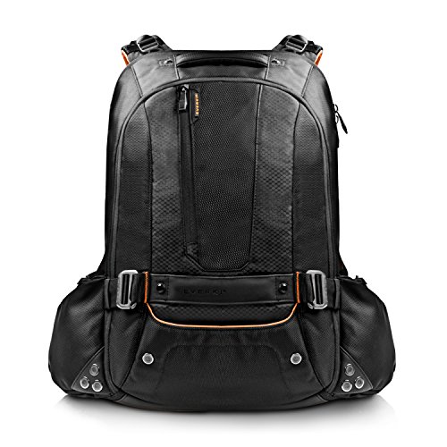 Everki Beacon     Laptop Rucksack f  r Notebooks bis 18 Zoll  45 72 cm  mit Schutztasche f  r Spielekonsolen  PS4  xBox  Wii   durchdachtem F  cher-Ko