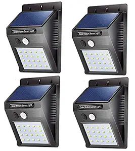 NYALKARAN JARI 20 LED Bright Outdoor ABS Security Solar Light with Motion Sensor Wireless Waterproof Night Lighting Solar Powered Spotlight (4)