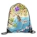 Produktbild Relax On Sea Beach People On Resort Drawstring Backpack Travel Bag Gym Outdoor Sports Portable Drawstring Beam Port Backpack